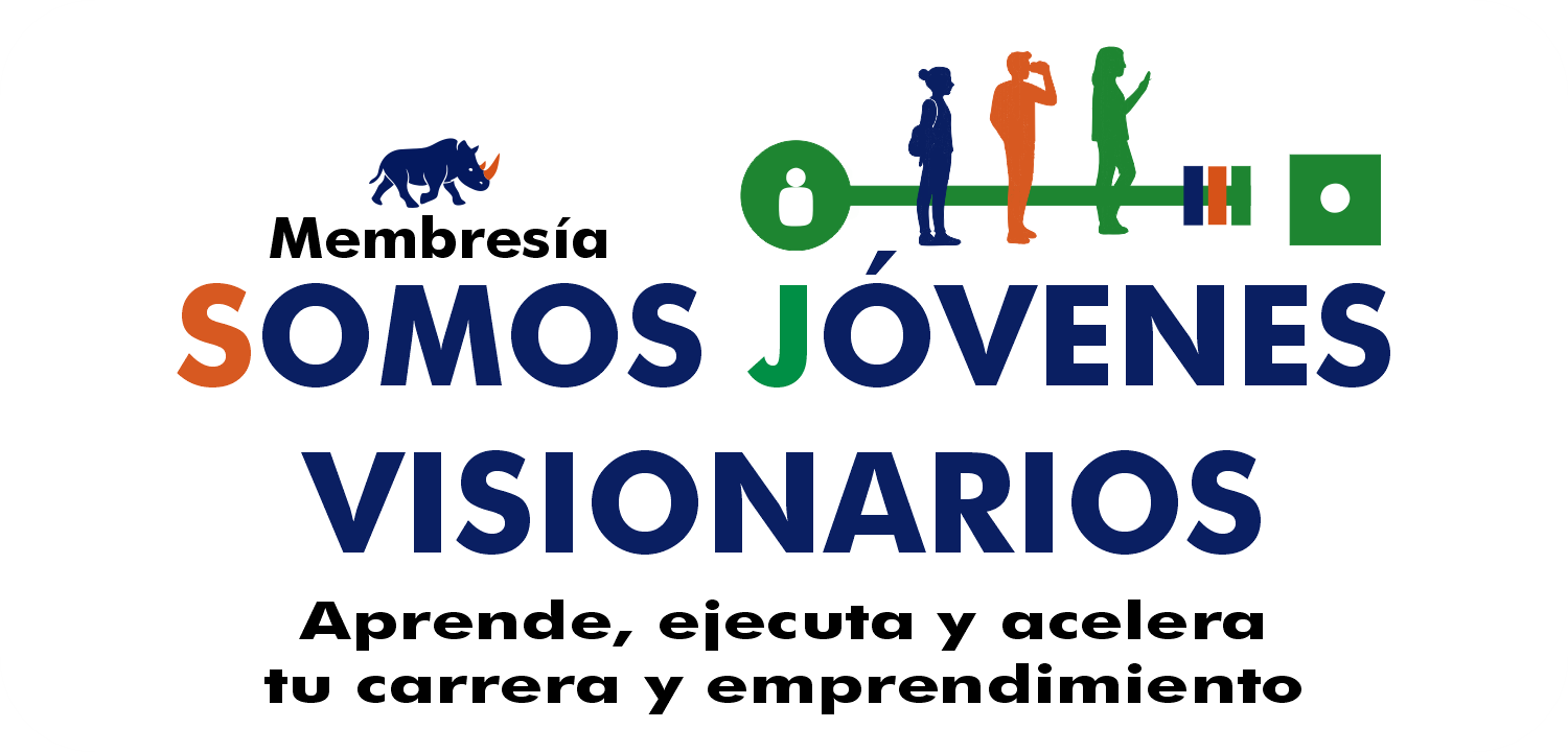 Logotipo oficial de Somos Jóvenes Visionarios